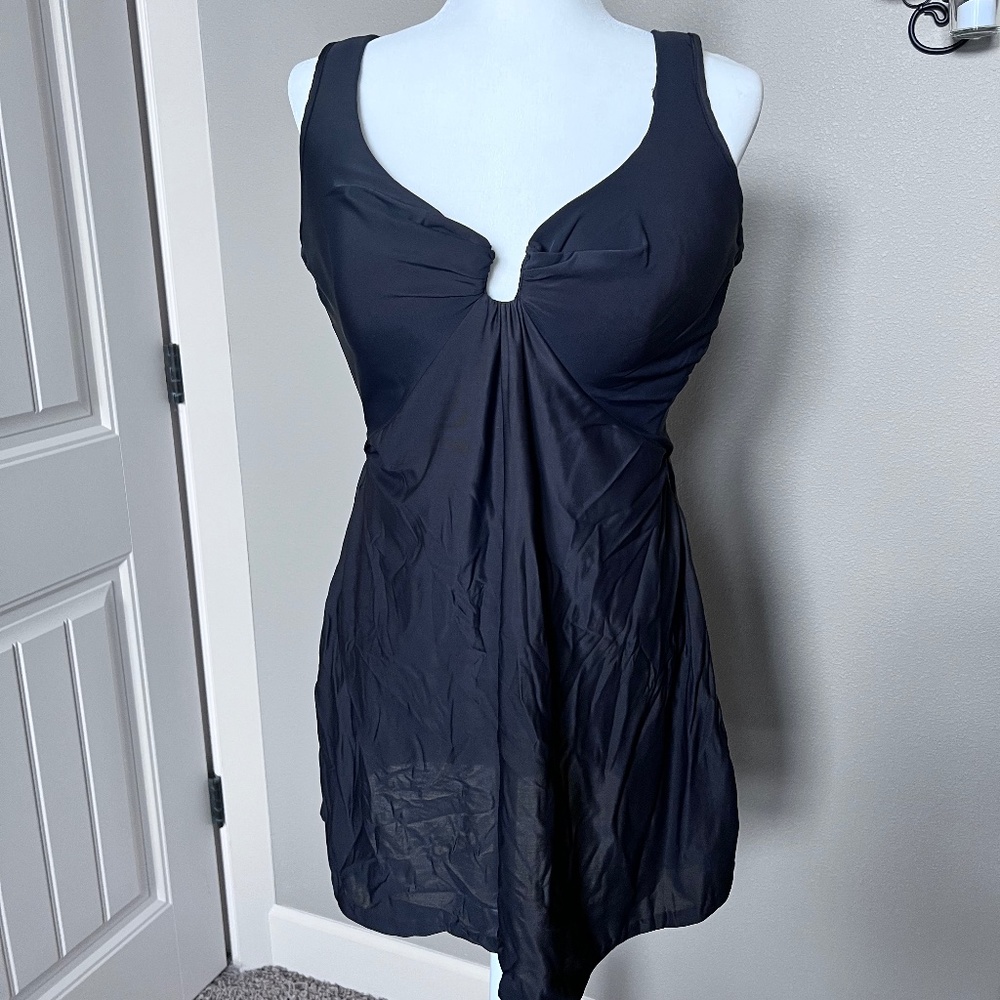 Miraclesuit Black Swimdress Plus Size